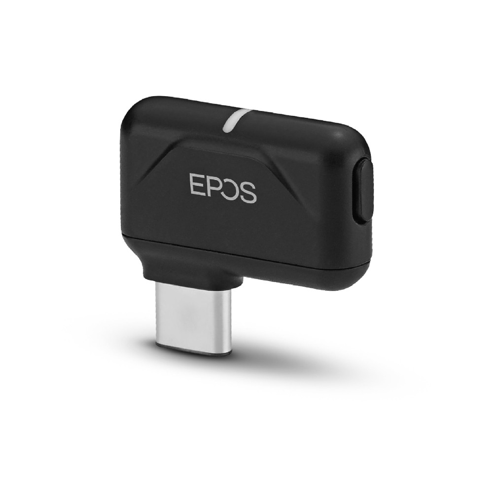 Produktbild för EPOS ADAPT 660 - headset - 3,5 mm kontakt, USB-C via Bluetooth-adapter