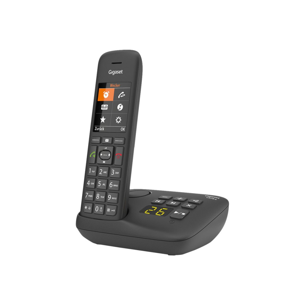 Produktbild för Gigaset C575A - trådlös telefon - svarssysten med nummerpresentation