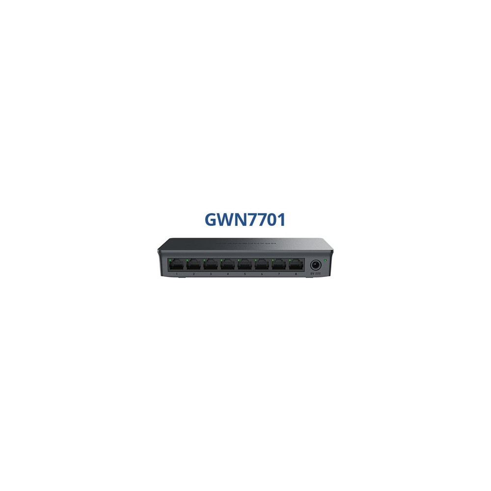 Produktbild för Grandstream GWN7700 Series GWN7701 - switch - 8 portar - ohanterad