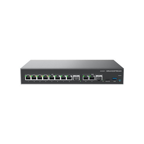 Grandstream Grandstream GCC6000 Series GCC6011 - switch - 10 portar - ohanterad - rackmonterbar