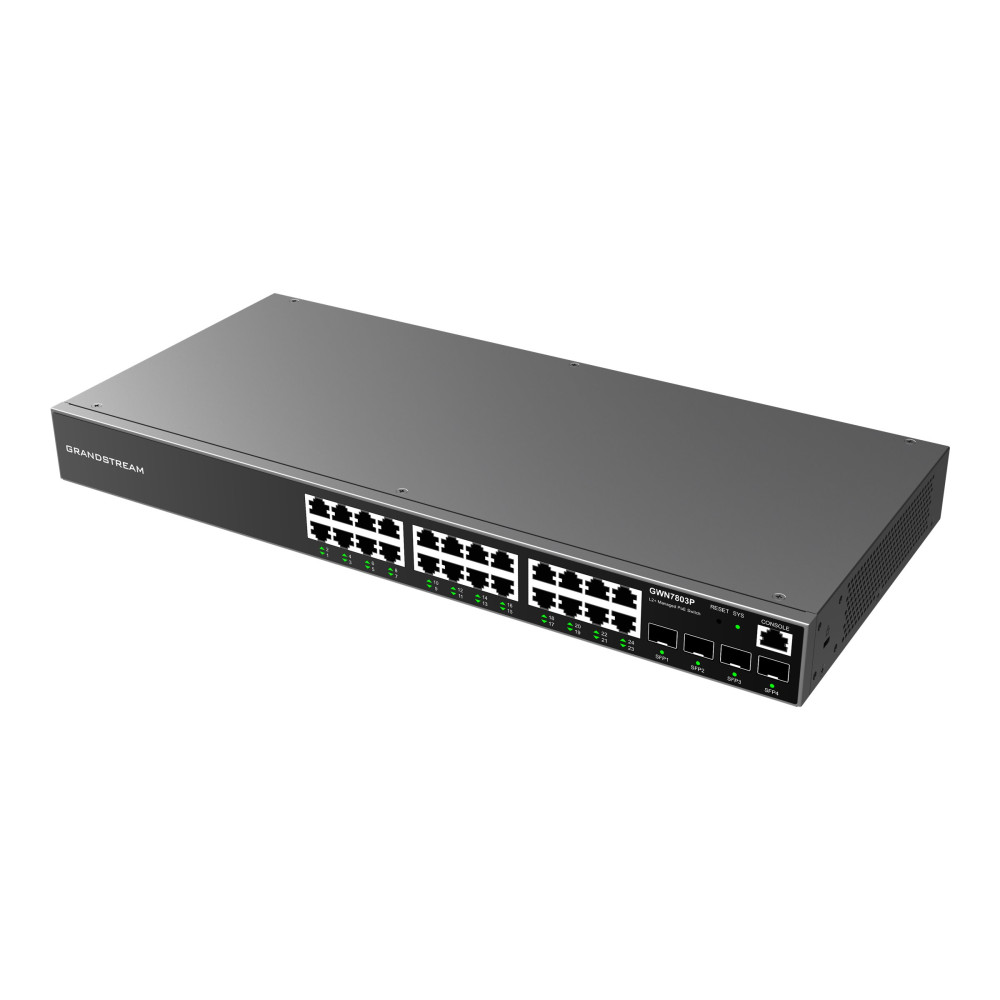 Produktbild för Grandstream GWN7803 - switch - 24 portar - Administrerad
