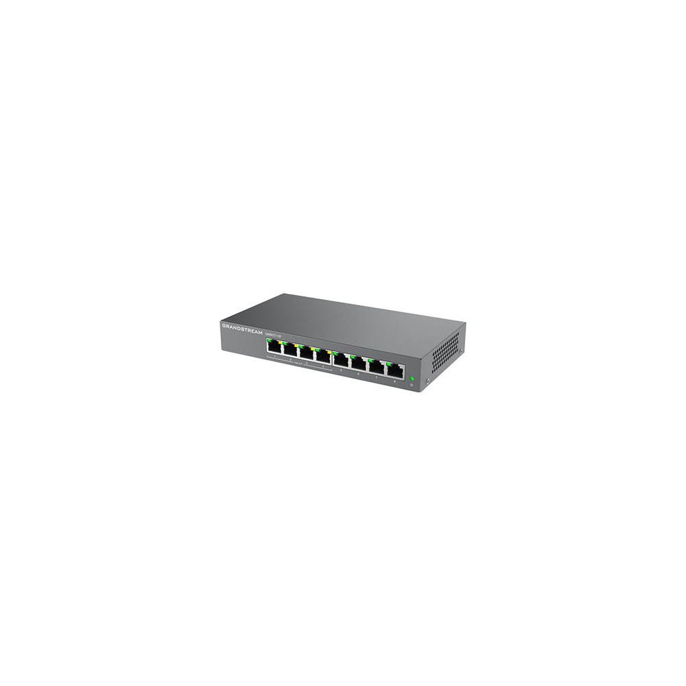 Produktbild för Grandstream GWN7711 Series GWN7711P - switch - 8 portar - Administrerad