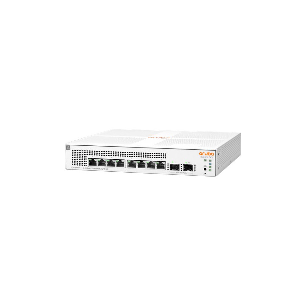 Produktbild för HPE Networking Instant On 1930 8G Class4 PoE 2SFP 124W Switch - switch - 8 portar - Administrerad - rackmonterbar