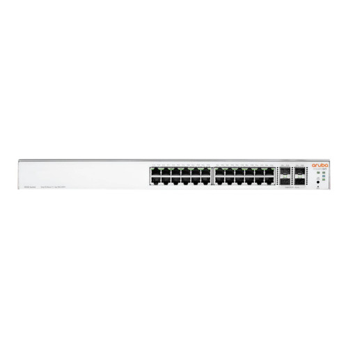 Hewlett Packard Enterprise HPE Networking Instant On 1930 24G 4SFP/SFP+ Switch - switch - 28 portar - Administrerad - rackmonterbar