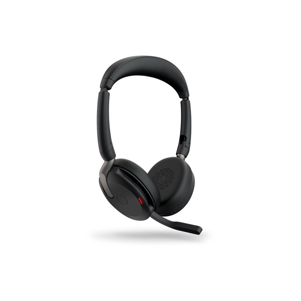 Produktbild för Jabra Evolve2 65 Flex UC Stereo - headset - USB-A - med trådlös laddningsplatta