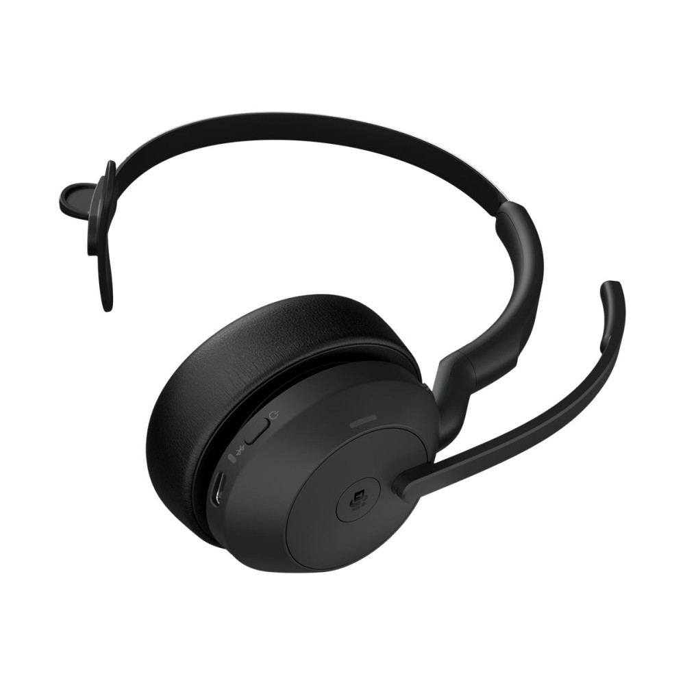 Produktbild för Jabra Evolve2 55 MS Mono - headset - USB-A via Bluetooth-adapter