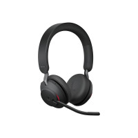Produktbild för Jabra Evolve2 65 MS Stereo - headset - USB-A - med laddningsställ
