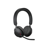 Produktbild för Jabra Evolve2 65 MS Stereo - headset - USB-C - med laddningsställ