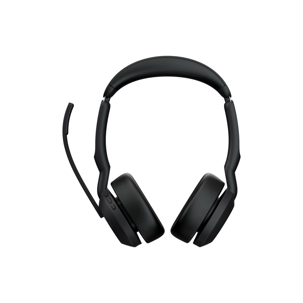 Produktbild för Jabra Evolve2 55 UC Stereo - headset - USB-C - med laddningsställ