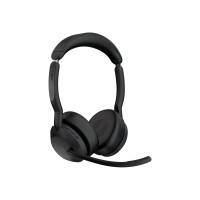Produktbild för Jabra Evolve2 55 MS Stereo - headset - USB-A - med laddningsställ