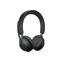 Produktbild för Jabra Evolve2 65 UC Stereo - headset - USB-C - med laddningsställ