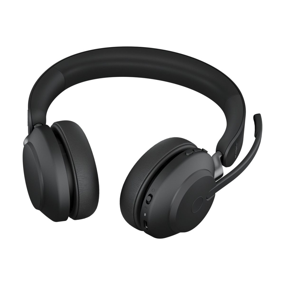 Produktbild för Jabra Evolve2 65 UC Stereo - headset - USB-C - med laddningsställ
