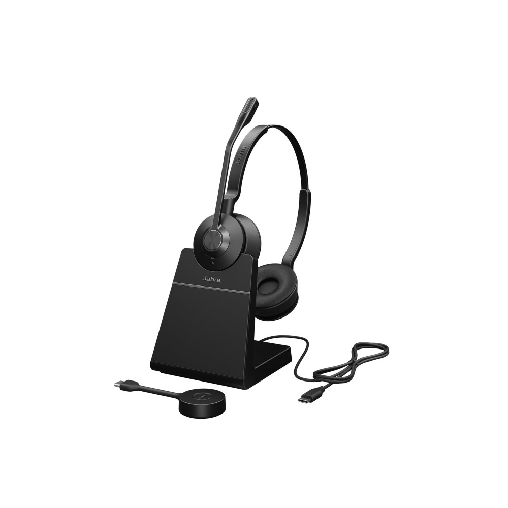 Produktbild för Jabra Engage 55 SE Stereo - headset - USB-C via DECT-adapter