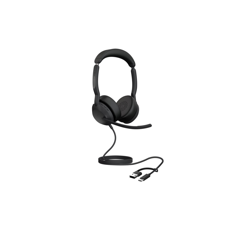 Produktbild för Jabra Evolve2 50 UC Stereo - headset - USB-C, USB-A