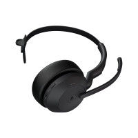 Produktbild för Jabra Evolve2 55 MS Mono - headset - USB-A via Bluetooth-adapter - med laddningsställ
