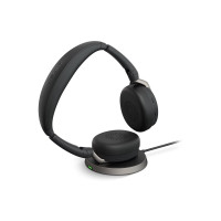 Produktbild för Jabra Evolve2 65 Flex MS Stereo - headset - USB-C - med trådlös laddningsplatta