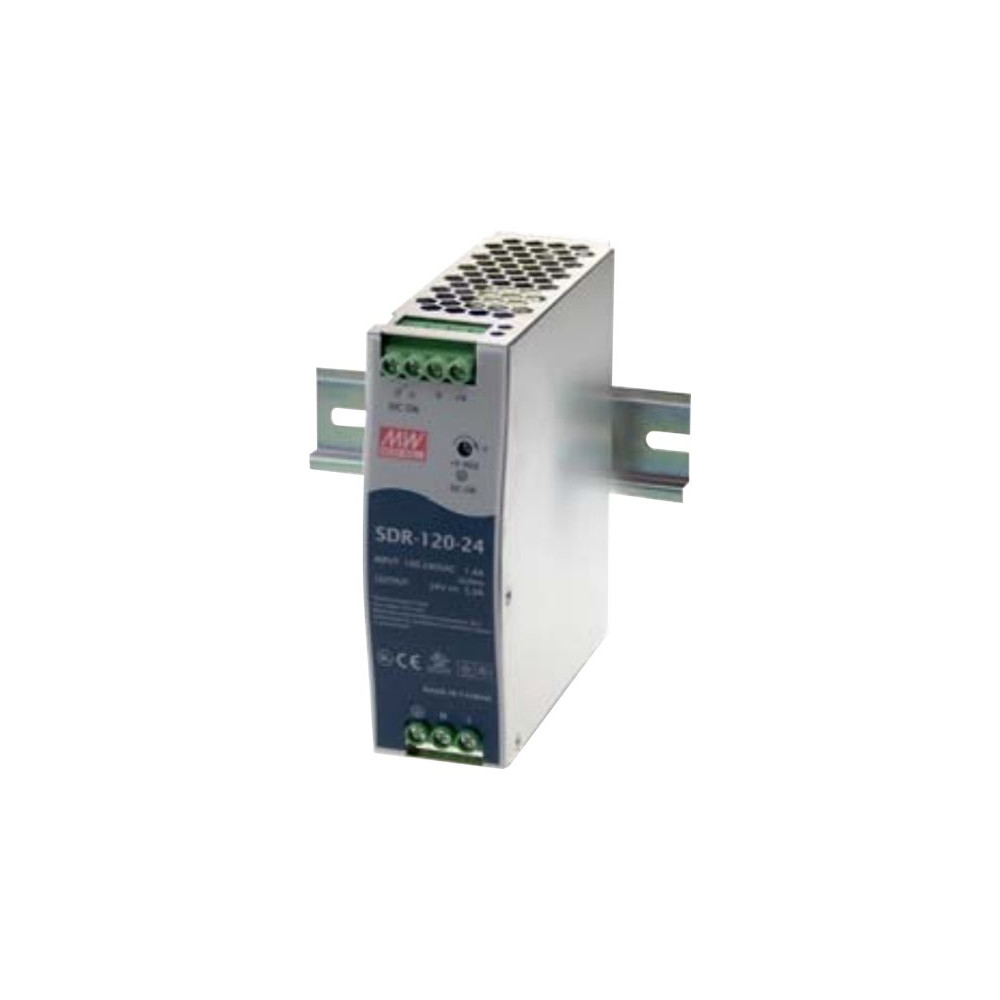 Produktbild för Mean Well SDR-120 series SDR-120-12 - nätaggregat - 120 Watt