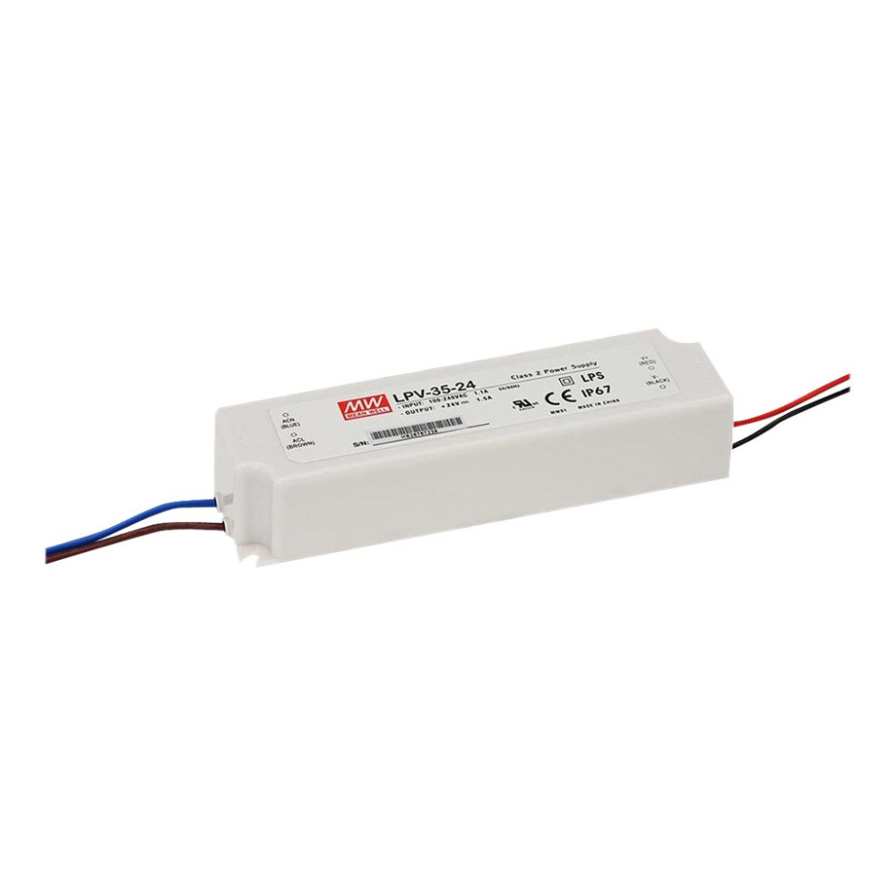 Produktbild för Mean Well LPV-35 series LPV-35-12 LED driver - 36 Watt