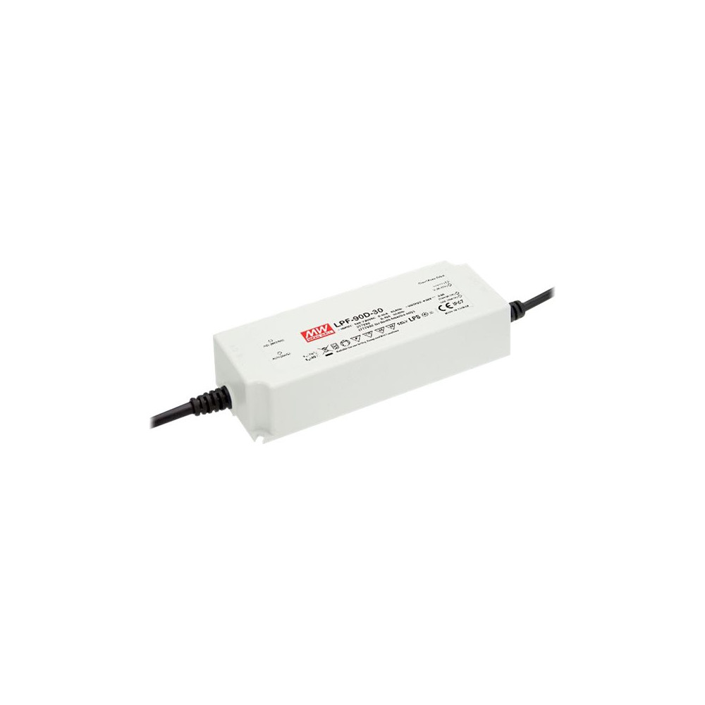 Produktbild för Mean Well LPF-90 Series LPF-90-24 LED driver - 90 Watt