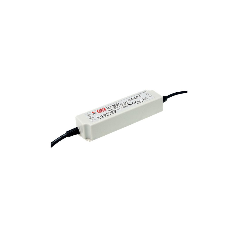 Produktbild för Mean Well LPF-60 Series LPF-60-24 LED driver - 60 Watt