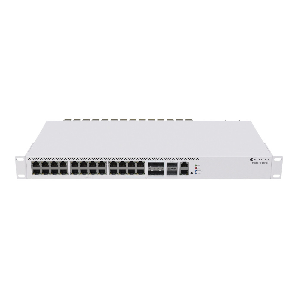 Produktbild för MikroTik CRS326-4C+20G+2Q+RM - switch - 20 portar - rackmonterbar