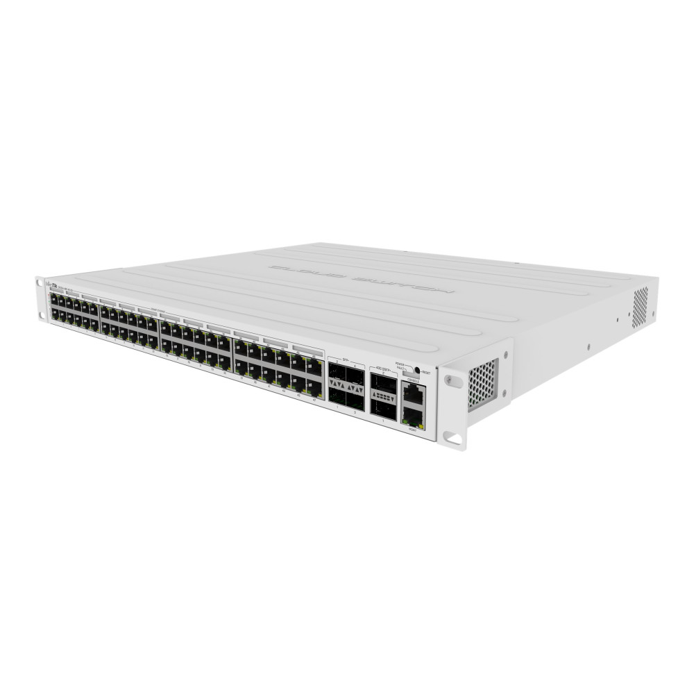 Produktbild för MikroTik CRS354-48P-4S+2Q+RM - switch - 48 portar - rackmonterbar