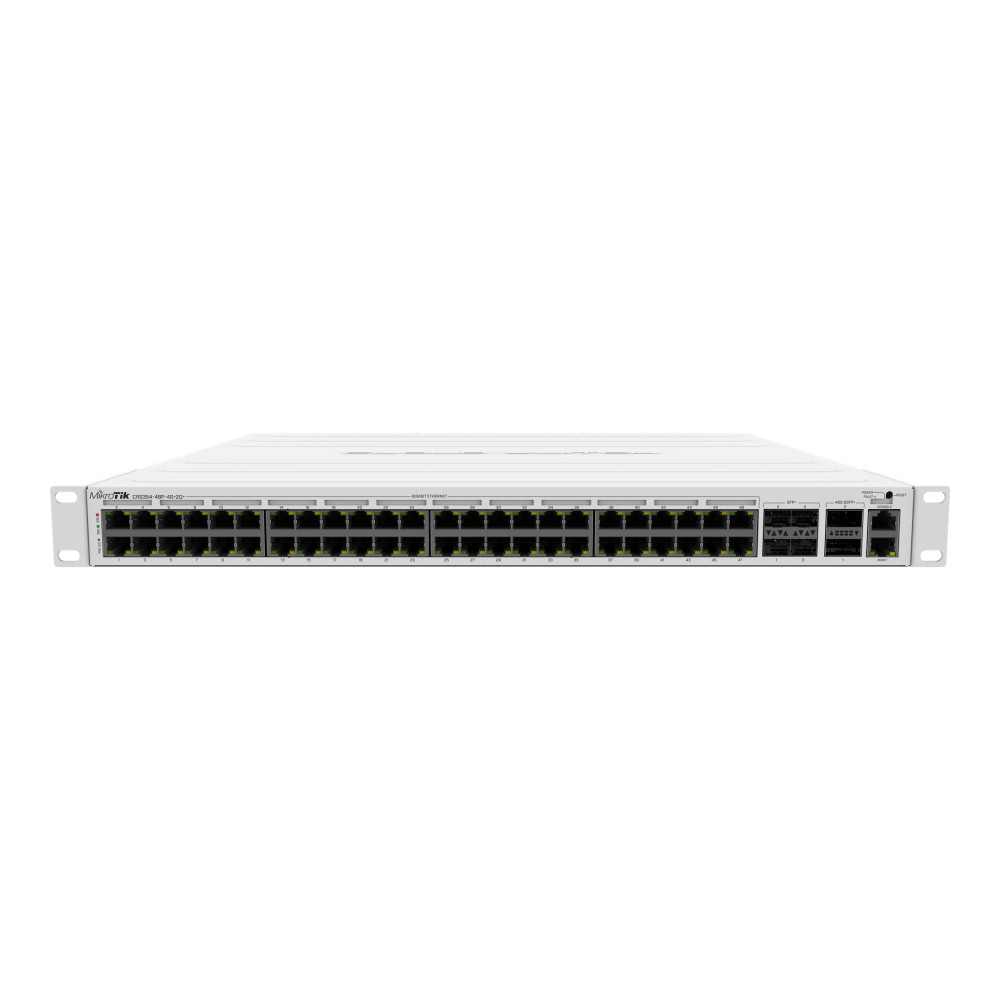 Produktbild för MikroTik CRS354-48P-4S+2Q+RM - switch - 48 portar - rackmonterbar