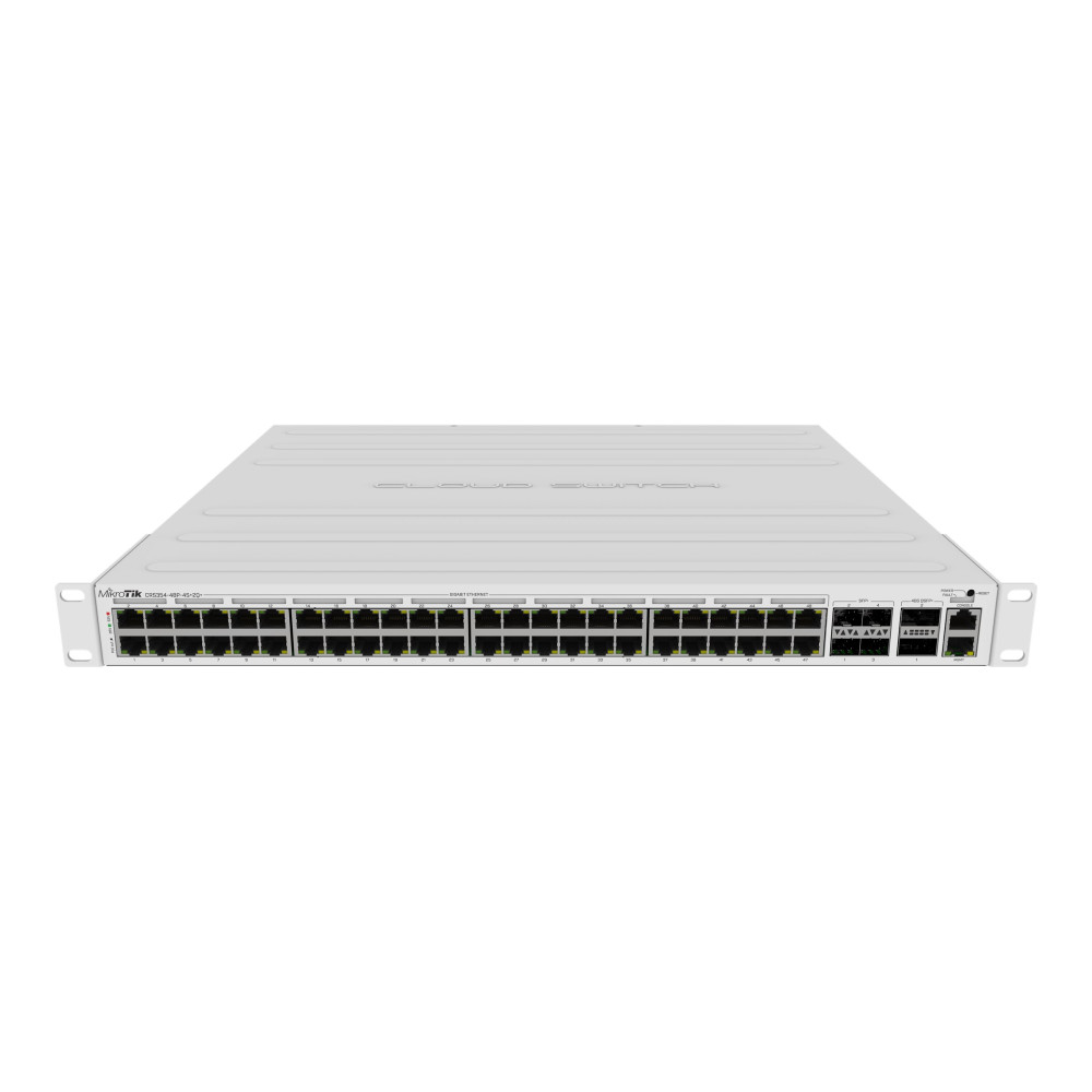 Produktbild för MikroTik CRS354-48P-4S+2Q+RM - switch - 48 portar - rackmonterbar