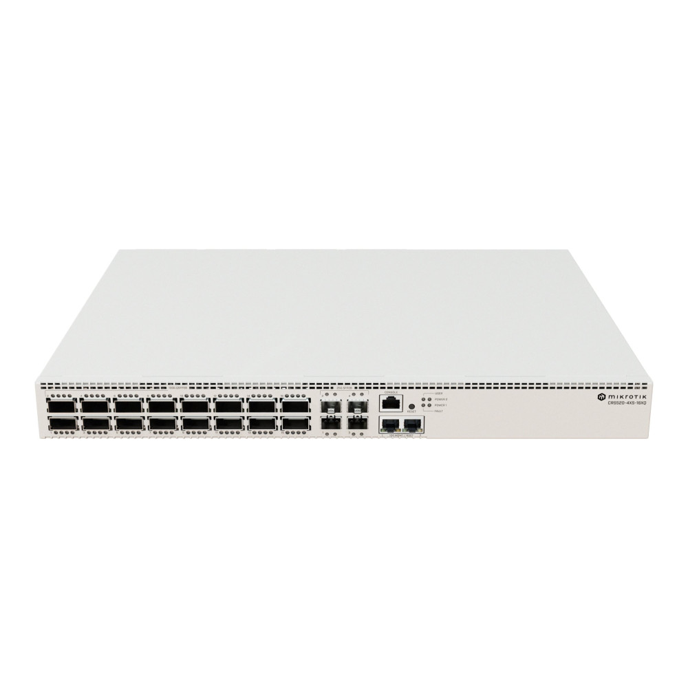 Produktbild för MikroTik CRS520-4XS-16XQ-RM - switch - 16 portar - rackmonterbar