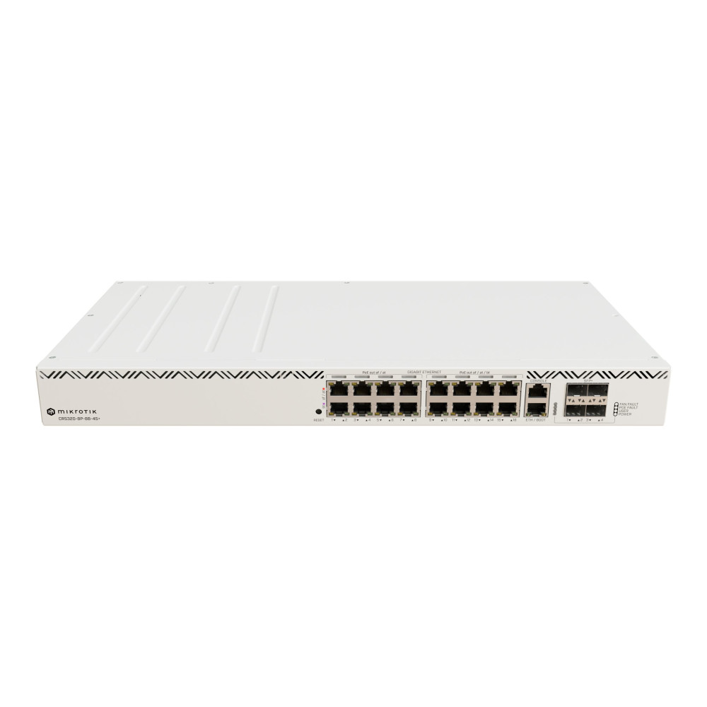 Produktbild för MikroTik CRS320-8P-8B-4S+RM - switch - 17 portar - smart - rackmonterbar