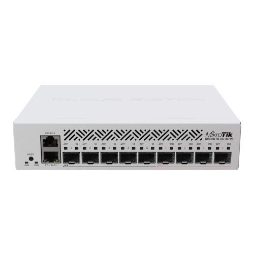 MikroTik MikroTik CRS310-1G-5S-4S+IN - switch - 10 portar - rackmonterbar
