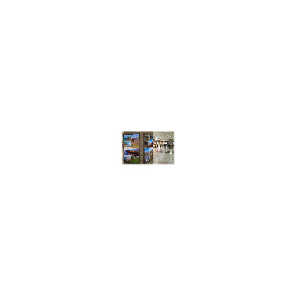 Produktbild för Peerless-AV SmartMount Universal Portrait Flat SFP680 konsol - Ultrasmal - för platt panel - svart