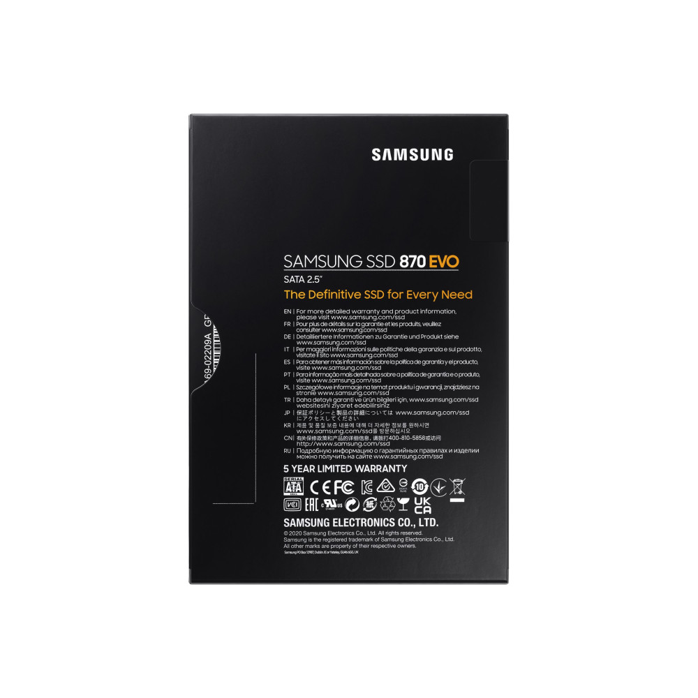 Produktbild för Samsung 870 EVO MZ-77E1T0B - SSD - 1 TB - SATA 6Gb/s