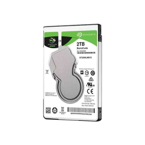 Seagate Seagate Guardian BarraCuda ST2000LM015 - hårddisk - 2 TB - SATA 6Gb/s