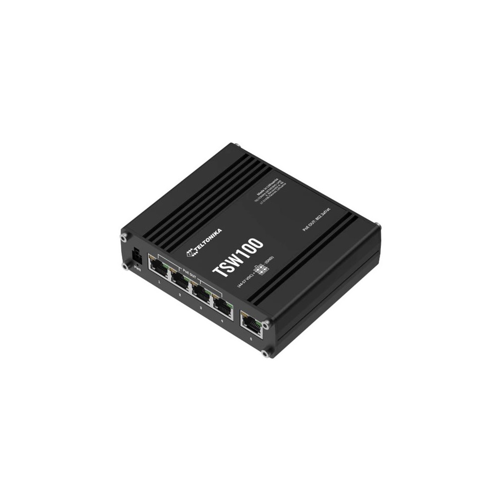 Produktbild för Teltonika TSW100 - switch - 5 portar - ohanterad