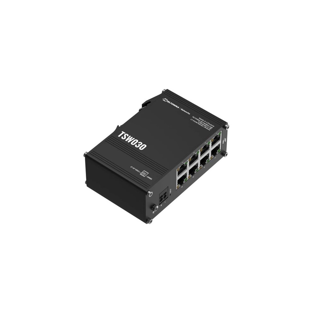 Produktbild för Teltonika TSW030 - switch - 8 portar - ohanterad