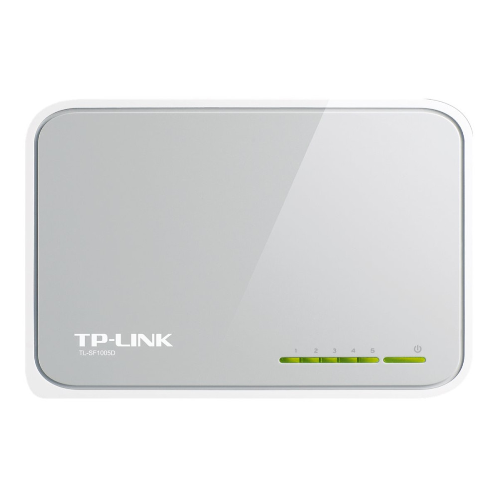 Produktbild för TP-Link TL-SF1005D 5-Port 10/100Mbps Desktop Switch - switch - 5 portar