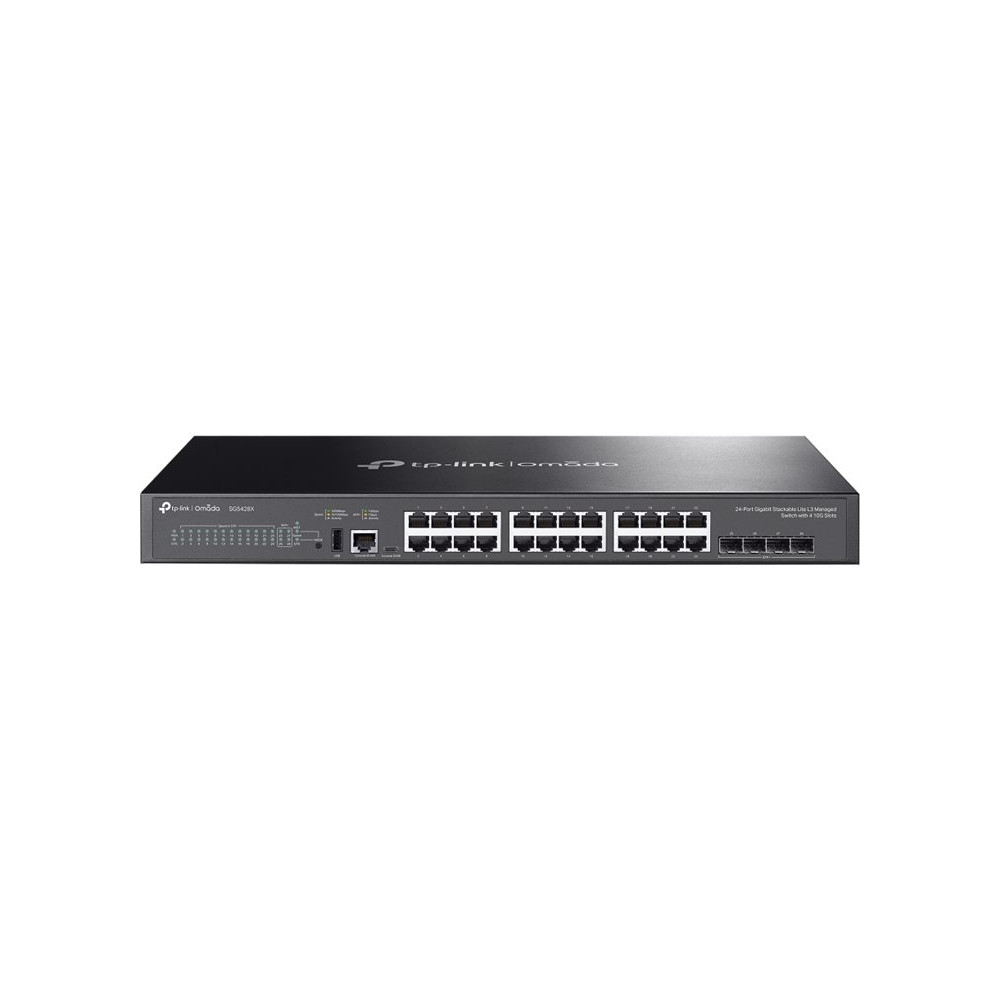 Produktbild för TP-Link Omada SG5428X V1 - switch - 24 portar - Administrerad - rackmonterbar