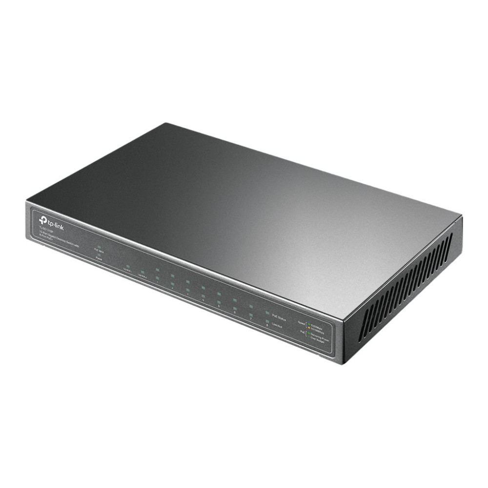 Produktbild för TP-Link TL-SG1210P - switch - 10 portar - ohanterad