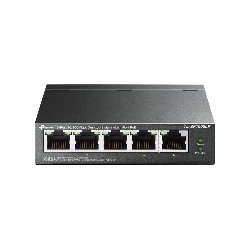 Produktbild för TP-Link TL-SF1005LP - V1 - switch - 5 portar - ohanterad