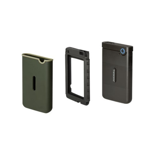 Transcend StoreJet 25M3 - hårddisk - 2 TB - USB 3.1 Gen 1 - Hårddiskar