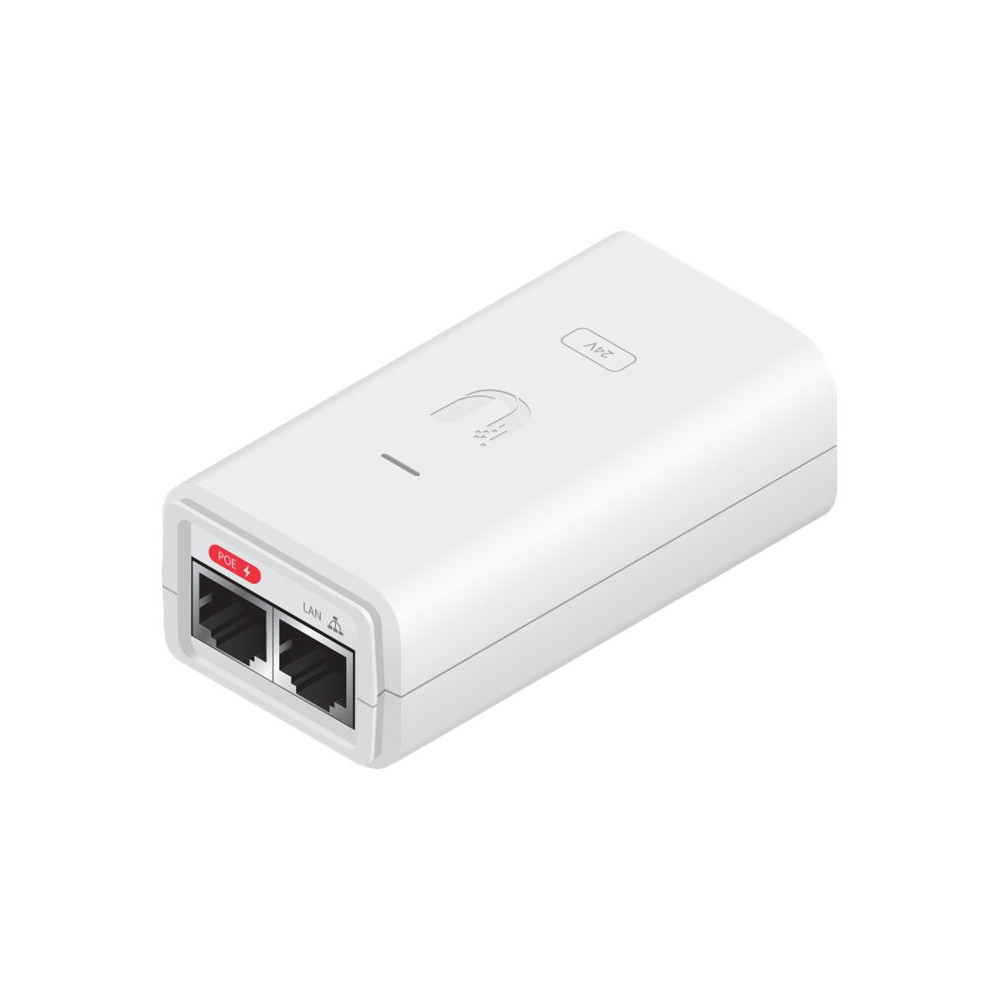 Produktbild för Ubiquiti Networks POE-24-7W-G-WH - strömtillförsel
