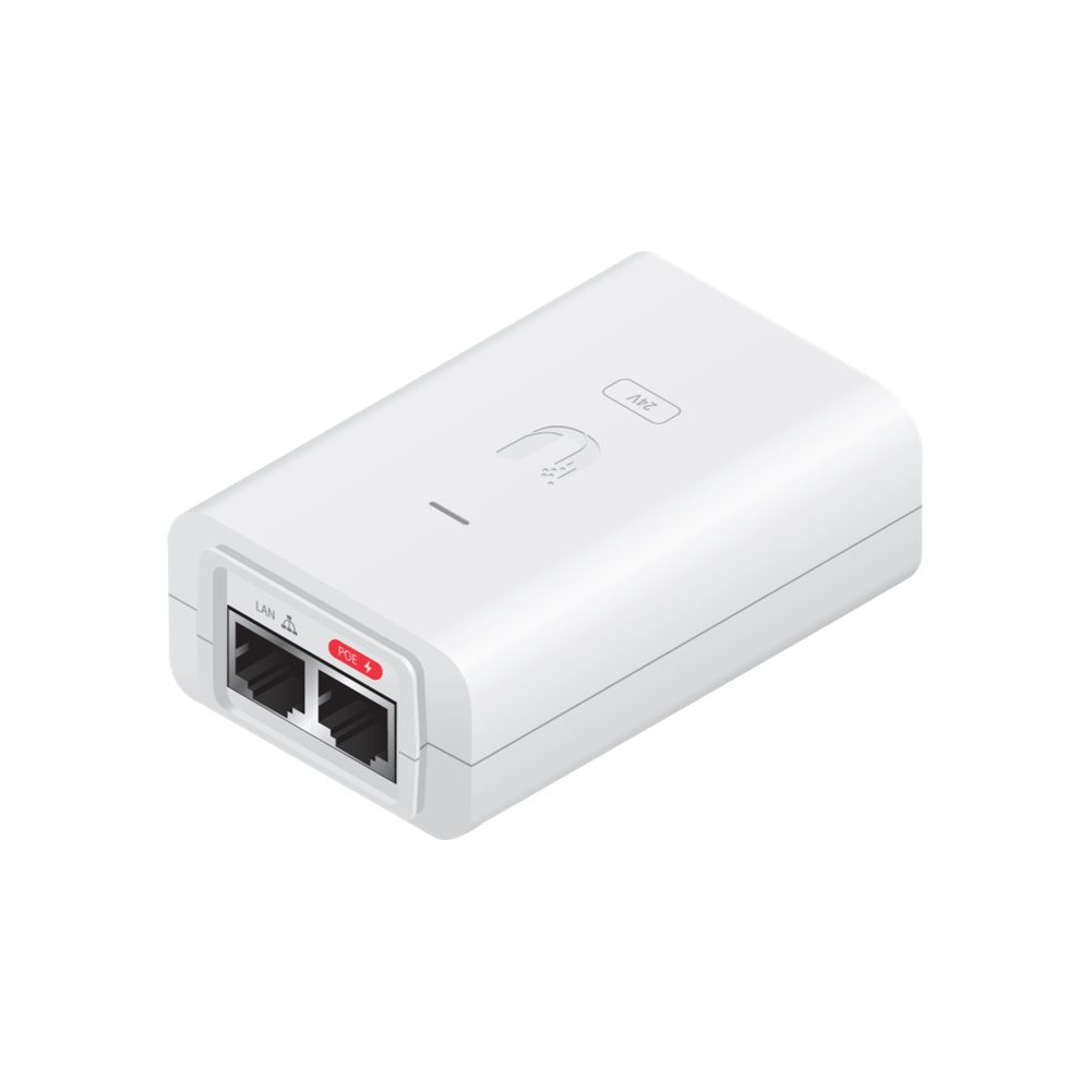 Produktbild för Ubiquiti Networks POE-24-24W-WH - strömtillförsel