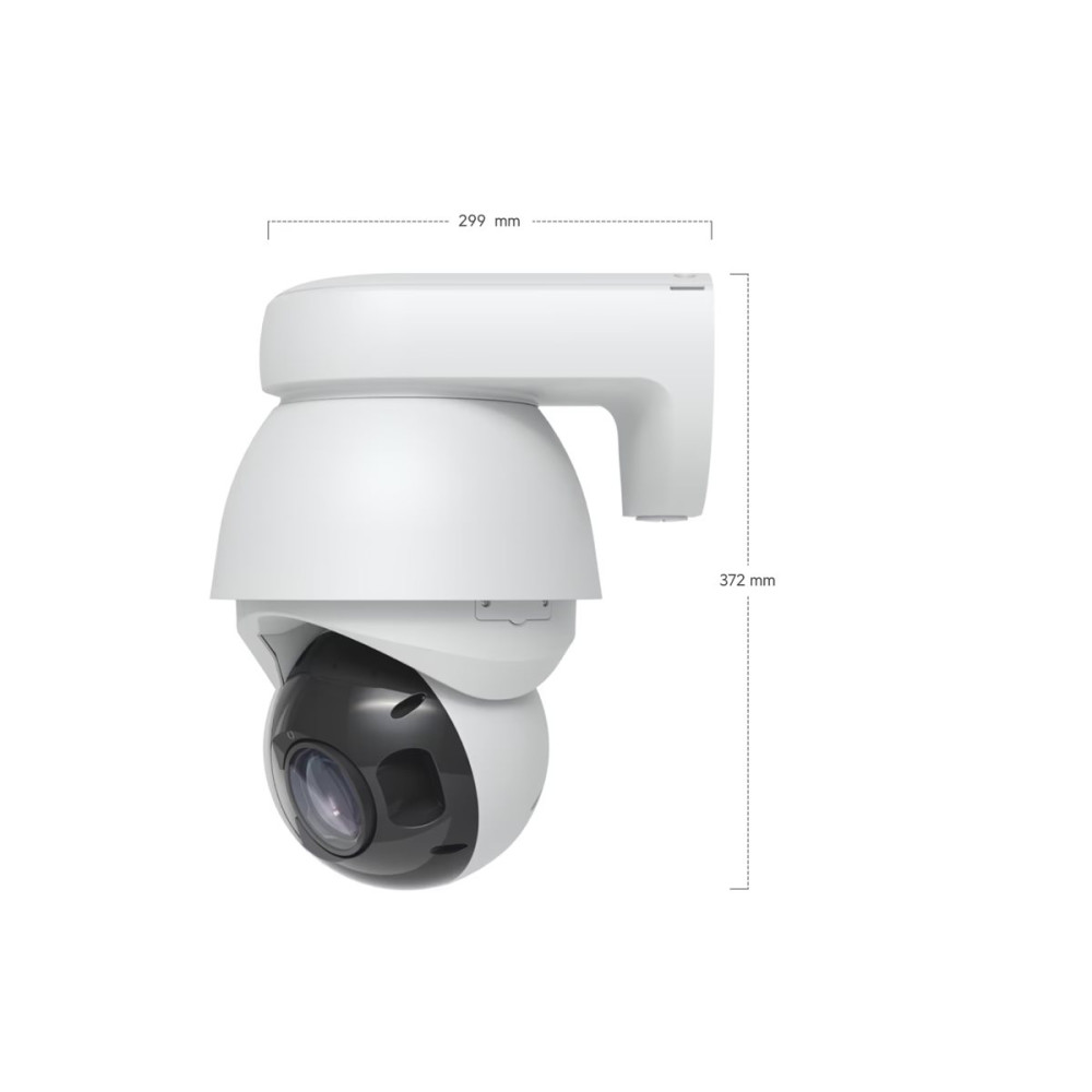 Produktbild för Ubiquiti UniFi AI PTZ Precision - nätverksövervakningskamera - torn