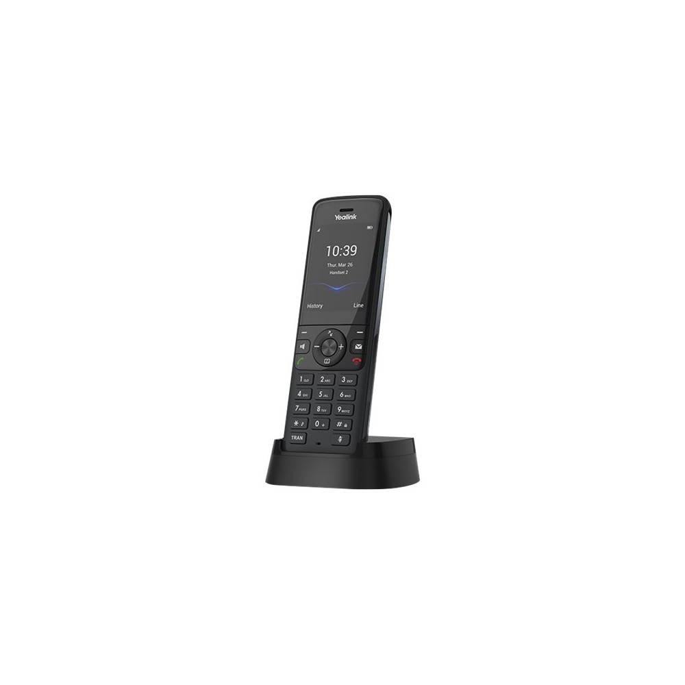 Produktbild för Yealink W78H - trådlös förlängningshandenhet - med Bluetooth interface med nummerpresentation - 3-riktad samtalsförmåg