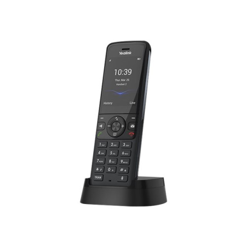 YEALINK Yealink W78H - trådlös förlängningshandenhet - med Bluetooth interface med nummerpresentation - 3-riktad samtalsförmåg