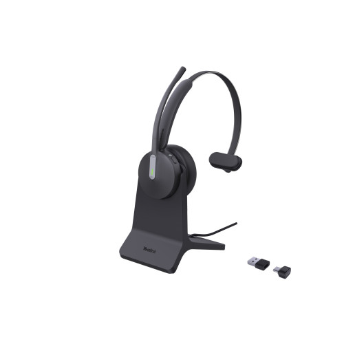 YEALINK Yealink BH70 Mono - headset - USB-A via Bluetooth-adapter, USB-C via Bluetooth-adapter