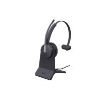 Produktbild för Yealink BH70 Mono - headset - USB-A via Bluetooth-adapter, USB-C via Bluetooth-adapter
