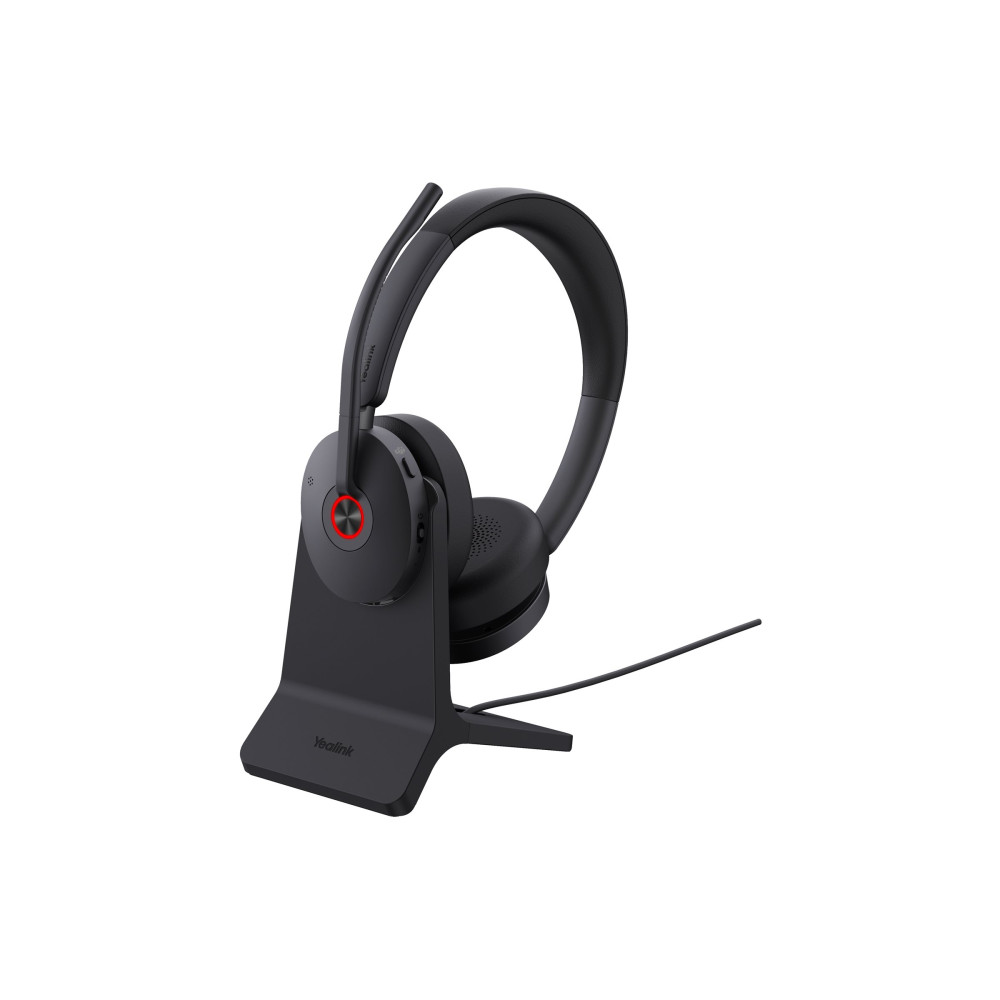 Produktbild för Yealink BH74 Teams - headset - USB-C via Bluetooth-adapter - med laddningsställ
