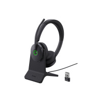 Produktbild för Yealink BH74 Teams - headset - USB-C via Bluetooth-adapter - med laddningsställ